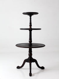 antique Victorian tiered stand