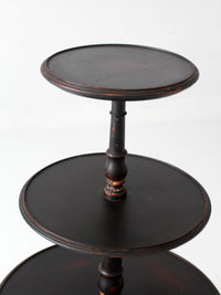 antique Victorian tiered stand