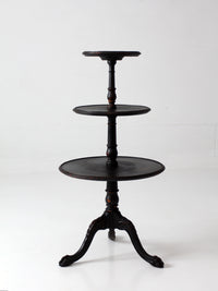 antique Victorian tiered stand