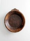 antique Indian dough bowl
