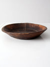 antique Indian dough bowl
