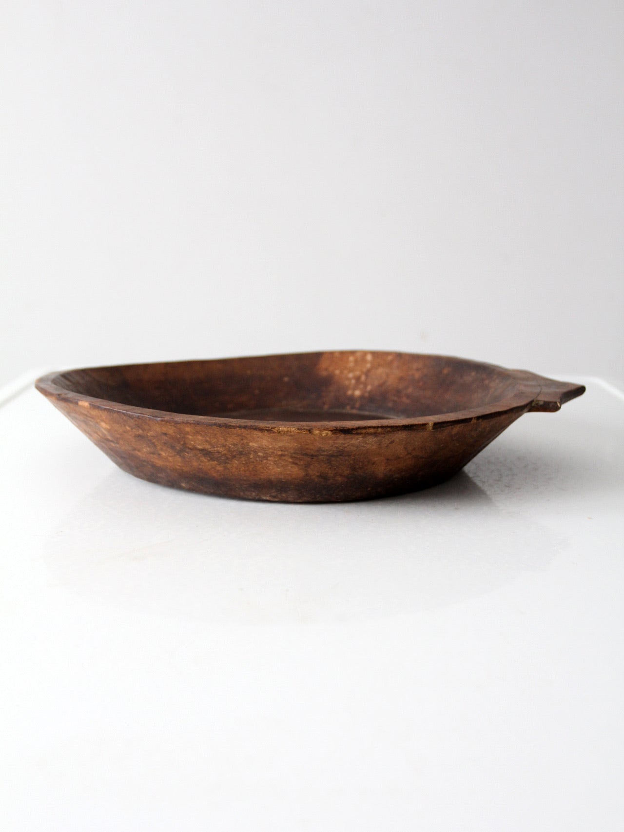 antique Indian dough bowl