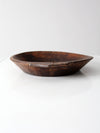 antique Indian dough bowl