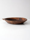 antique Indian dough bowl