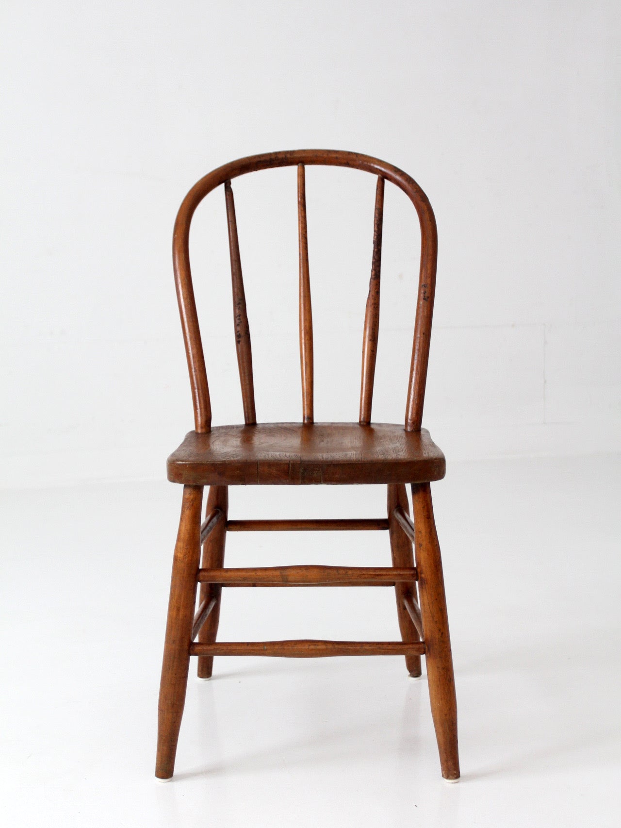 antique Windsor bow back farmhouse dining chair