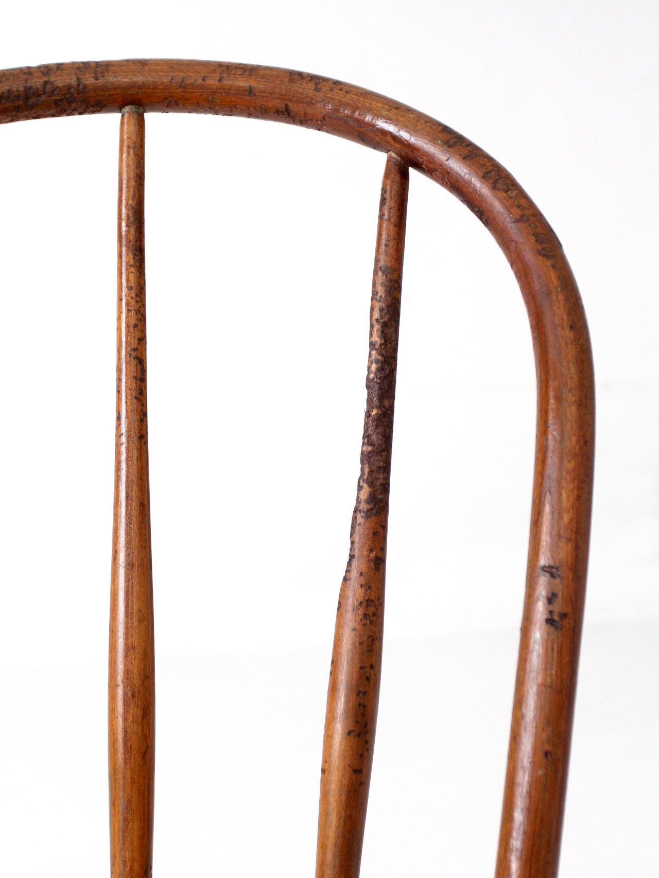 antique Windsor bow back farmhouse dining chair