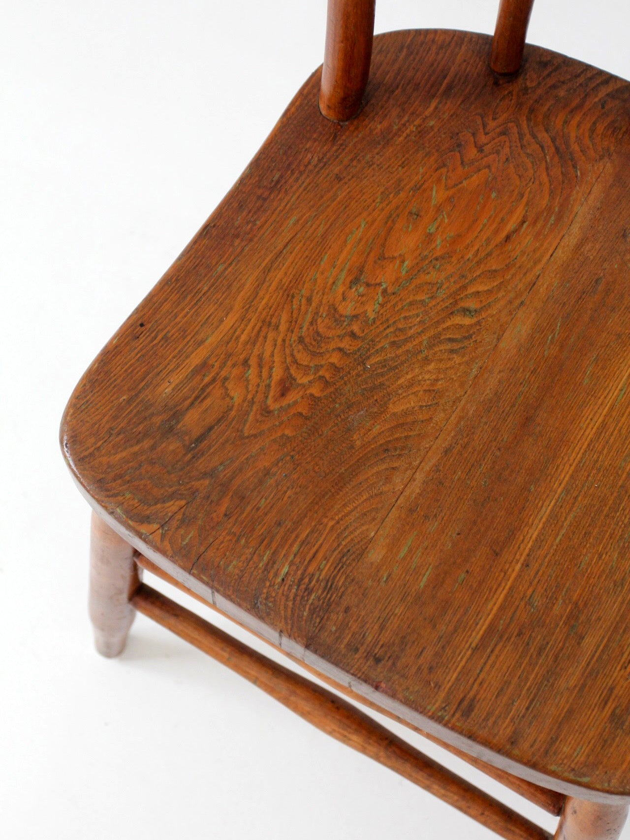 antique Windsor bow back farmhouse dining chair