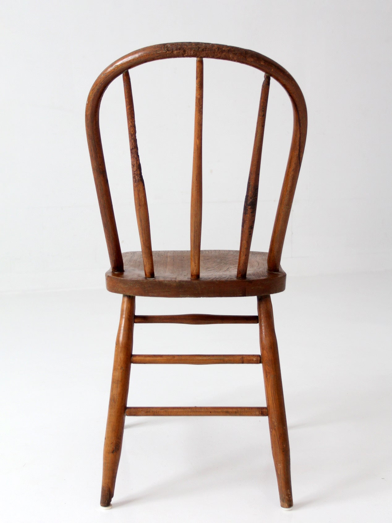 antique Windsor bow back farmhouse dining chair