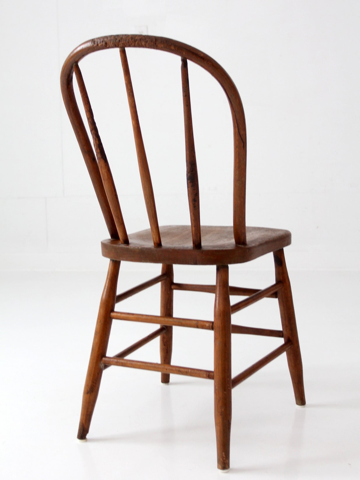 antique Windsor bow back farmhouse dining chair