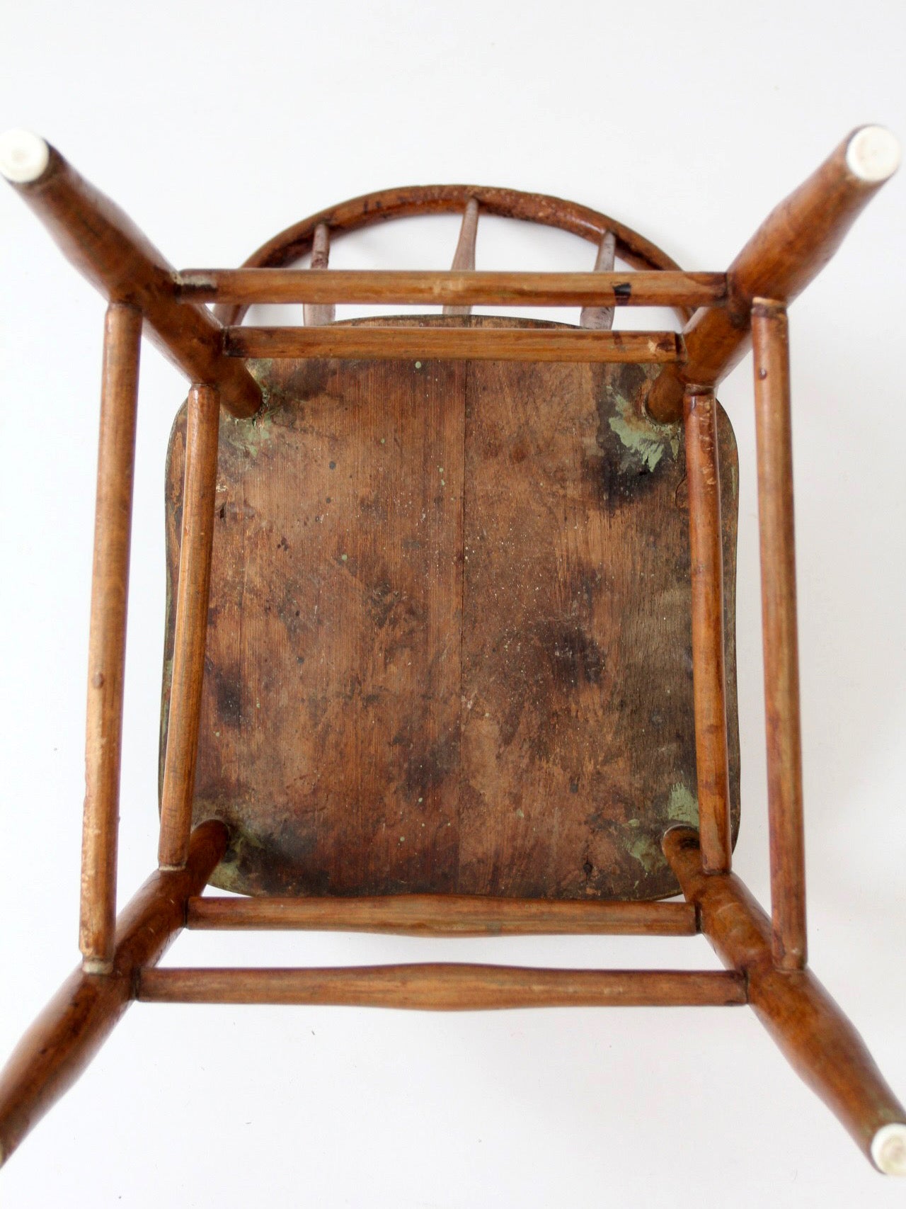 antique Windsor bow back farmhouse dining chair