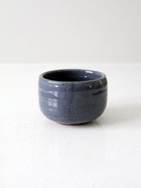 vintage handmade pottery bowl