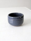 vintage handmade pottery bowl