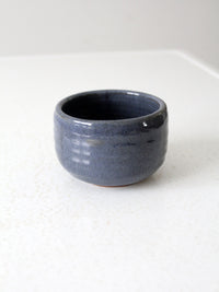 vintage handmade pottery bowl