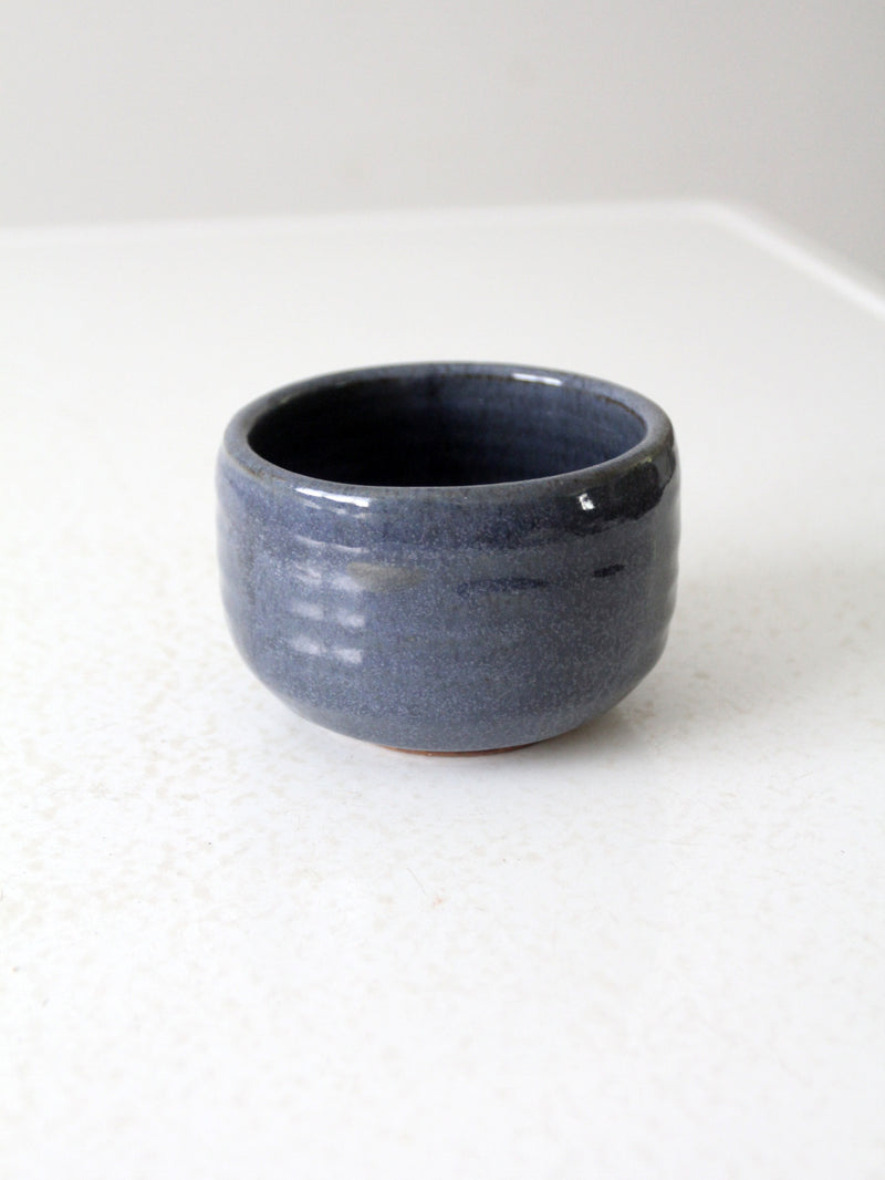 vintage handmade pottery bowl