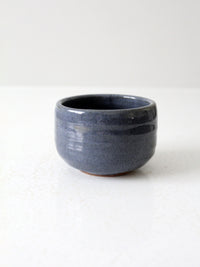 vintage handmade pottery bowl