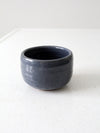 vintage handmade pottery bowl