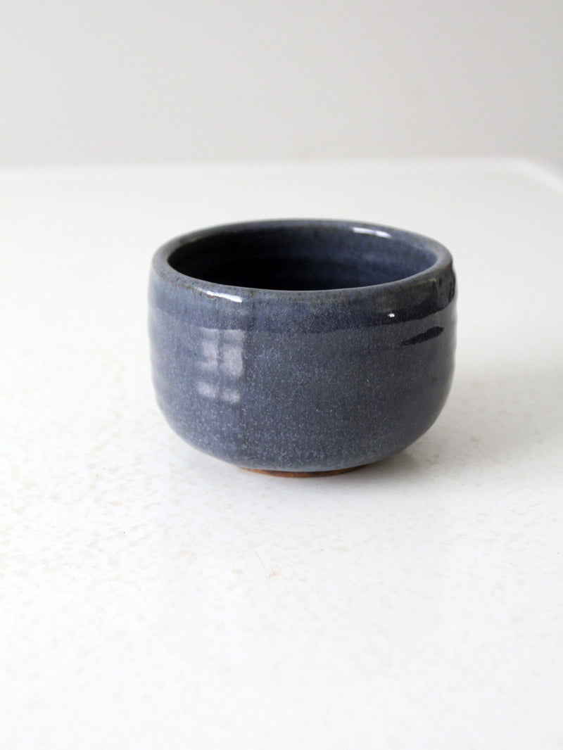vintage handmade pottery bowl
