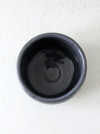 vintage handmade pottery bowl