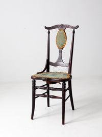 antique Victorian Aesthetic Movement side chair