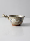 vintage Nels Linde studio pottery bowl