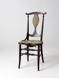 antique Victorian Aesthetic Movement side chair