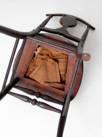 antique Victorian Aesthetic Movement side chair