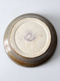vintage studio pottery bowl