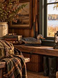 vintage G&H hen mallard duck decoy