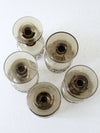 vintage Libbey Prado Scroll wine glasses set of 5