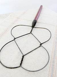 antique Batwing Beater rug beater