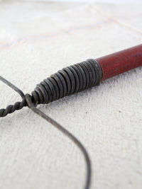 antique Batwing Beater rug beater