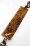 vintage pony skin band with equestrian medallions