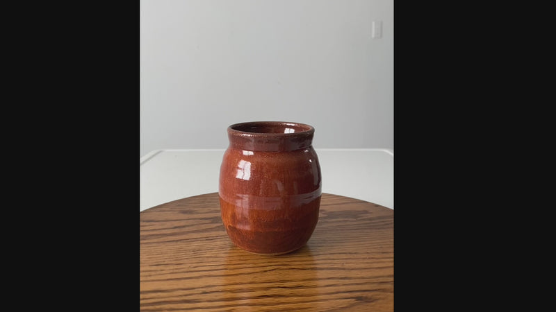 vintage studio pottery vase