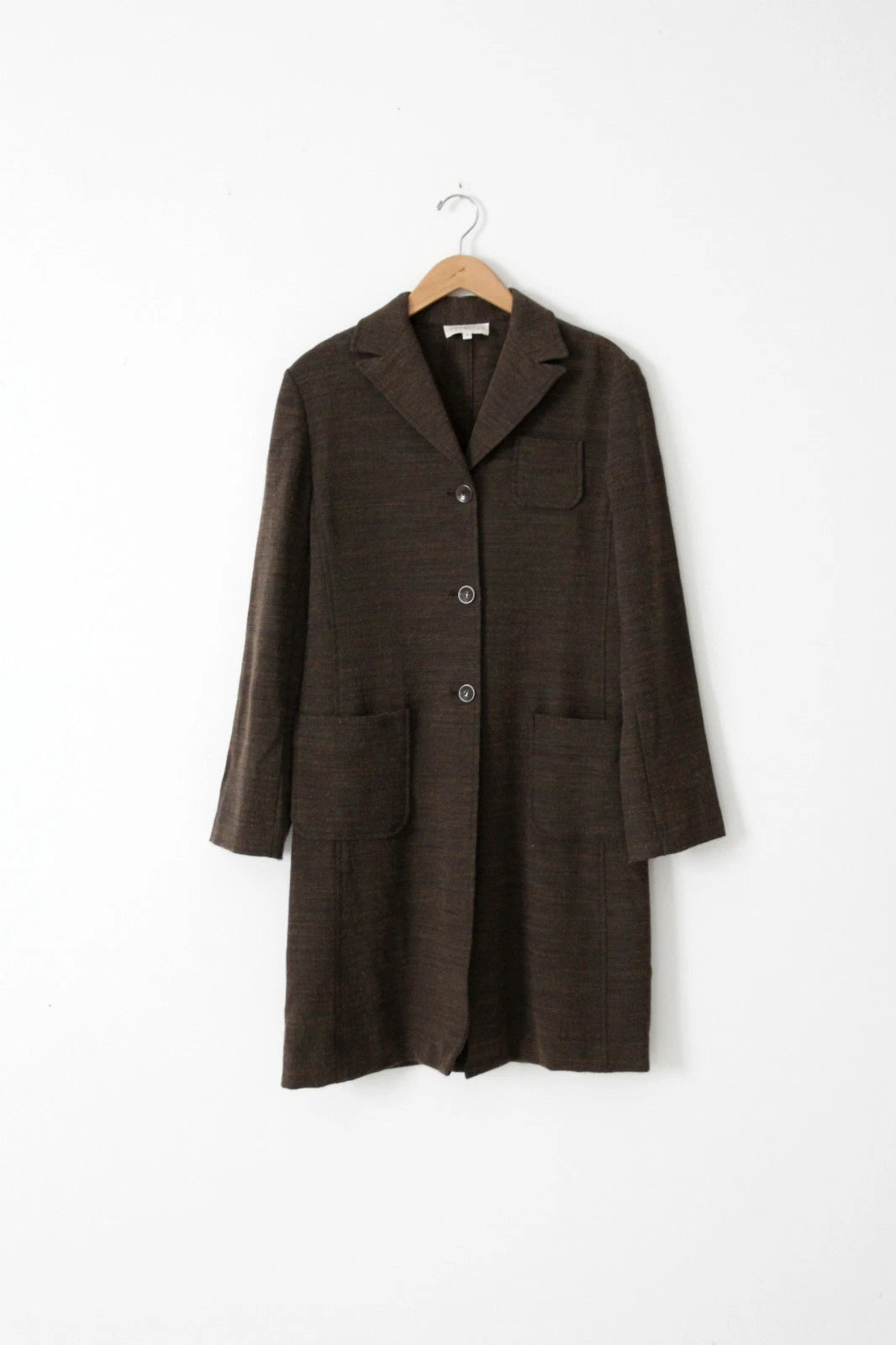 vintage 90s Parallel wool coat