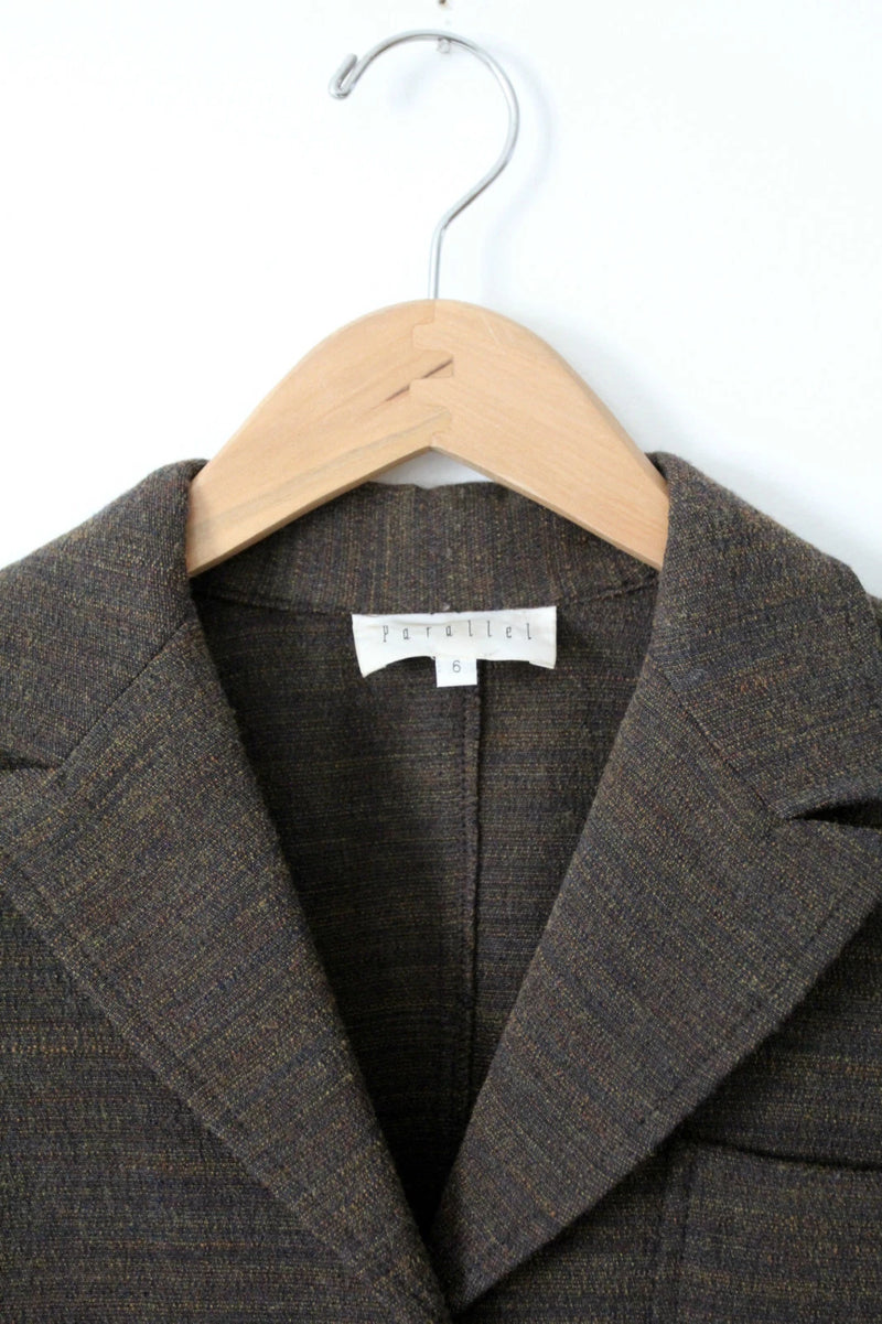 vintage 90s Parallel wool coat
