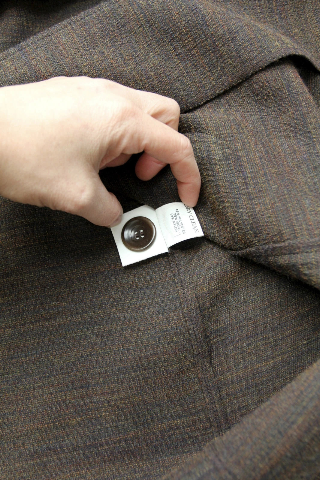 vintage 90s Parallel wool coat