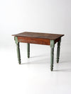 antique farmhouse kitchen table