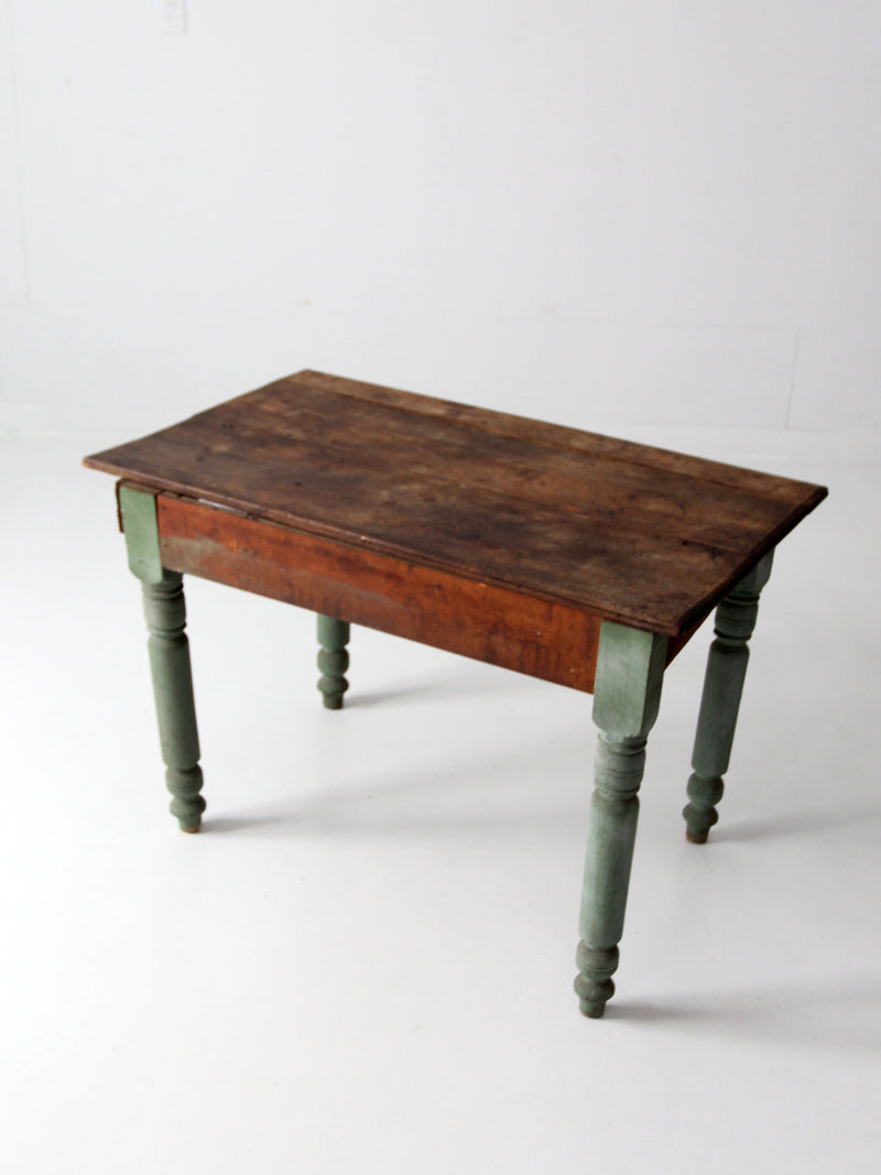 antique farmhouse kitchen table