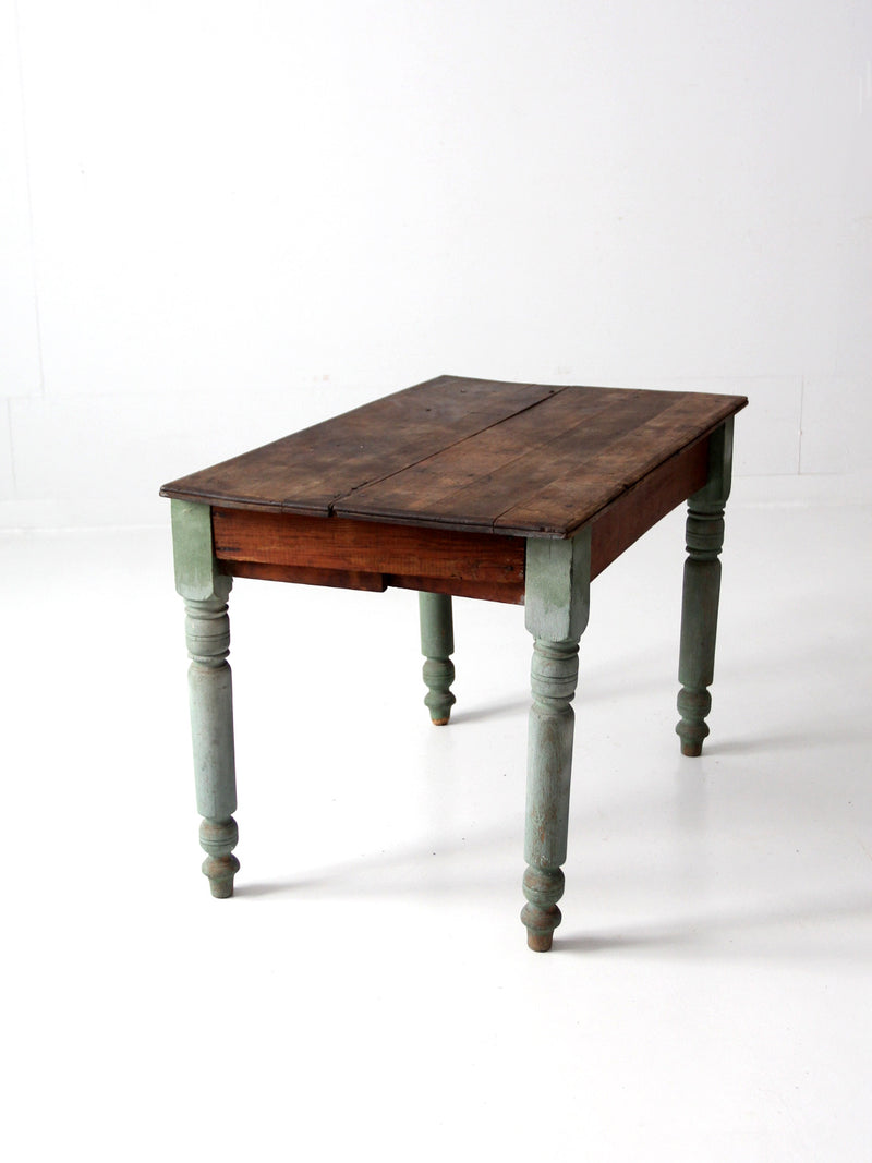antique farmhouse kitchen table
