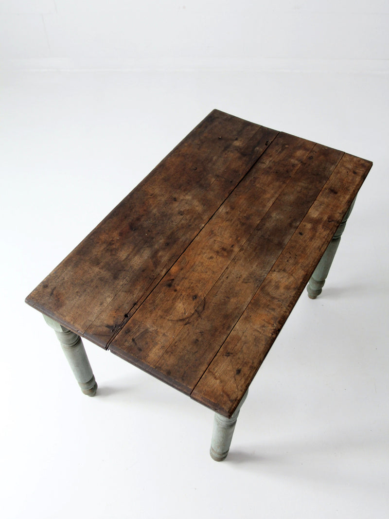 antique farmhouse kitchen table