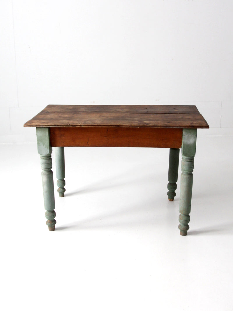 antique farmhouse kitchen table