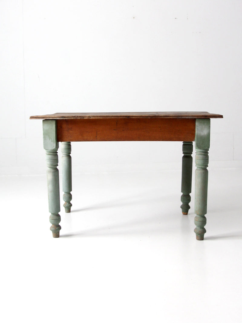 antique farmhouse kitchen table