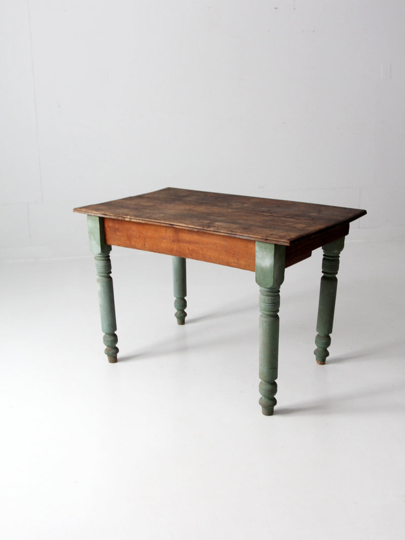 antique farmhouse kitchen table