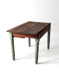 antique farmhouse kitchen table