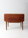 mid-century drop leaf table