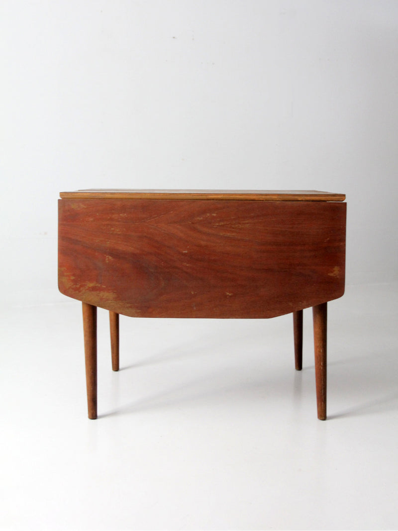 mid-century drop leaf table