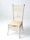 antique wicker chair