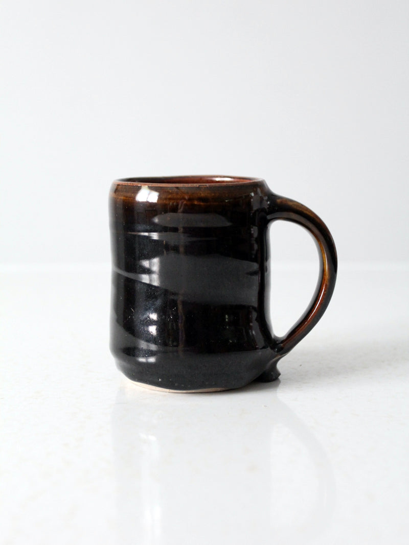 vintage studio pottery mug