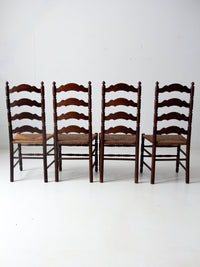 Tell City Chair rush seat dining chairs set of 8