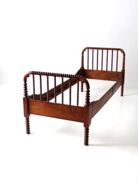 antique spool bed